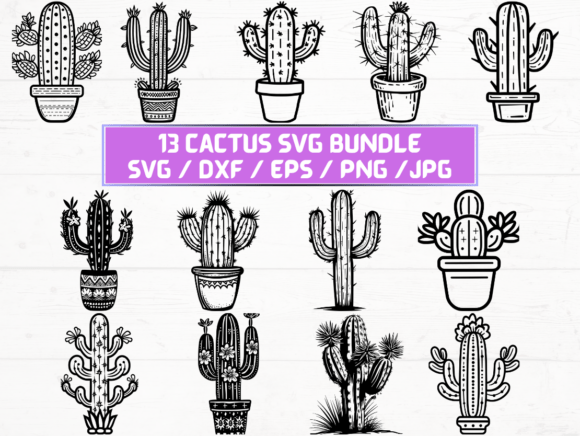 Cactus Silhouette Svg Review for Real Embroidery