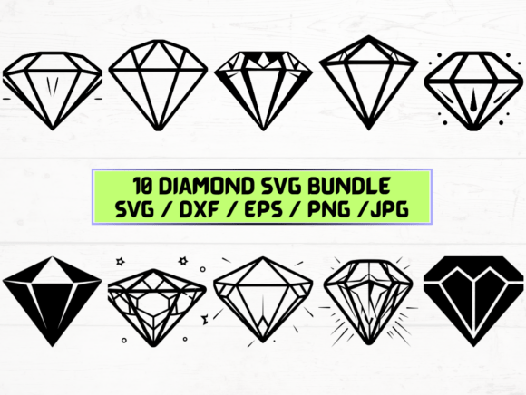 Diamond SVG Bundle Review for Real Embroidery Projects