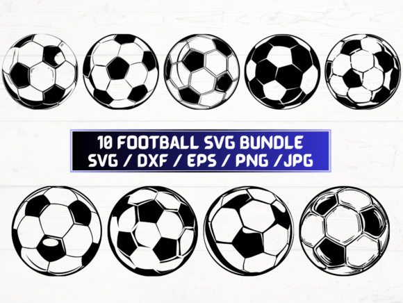 Football SVG File for Graphics and Crafts