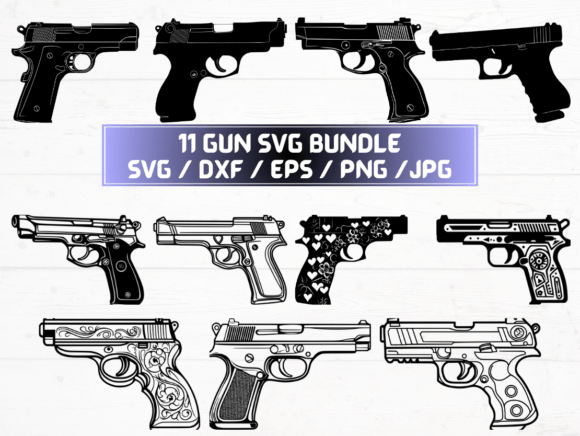 Gun SVG File Review: Graphics & Crafts for Local Brands
