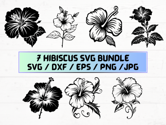 Hibiscus Silhouette Svg: A Powerful Graphic for Crafts and Graphics